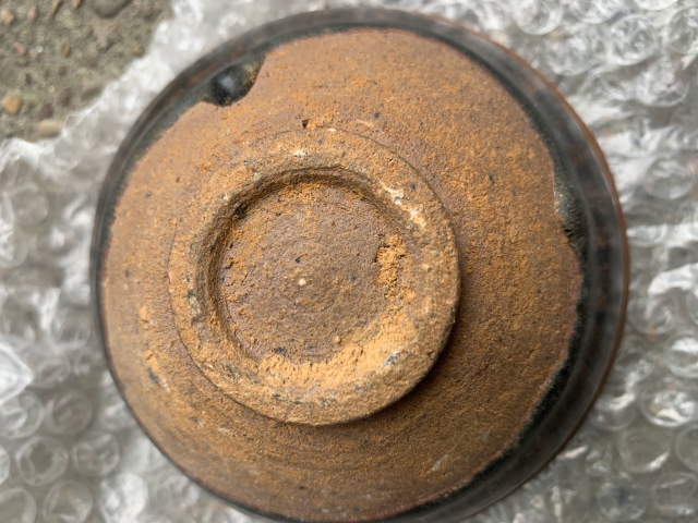 古玩陶瓷褐釉盞拍賣，當(dāng)前價(jià)格3000元