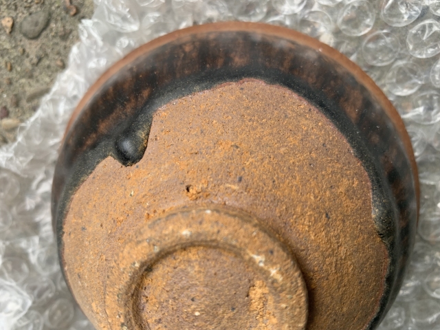 古玩陶瓷褐釉盞拍賣，當(dāng)前價(jià)格3000元