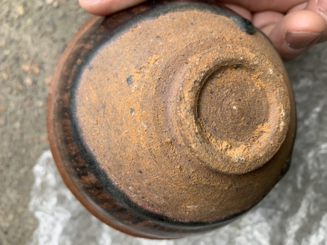 古玩陶瓷褐釉盞拍賣，當(dāng)前價(jià)格3000元