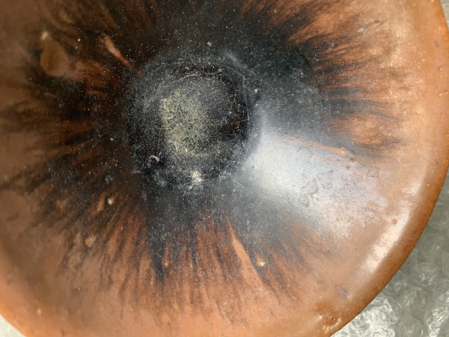 古玩陶瓷褐釉盞拍賣，當(dāng)前價(jià)格3000元