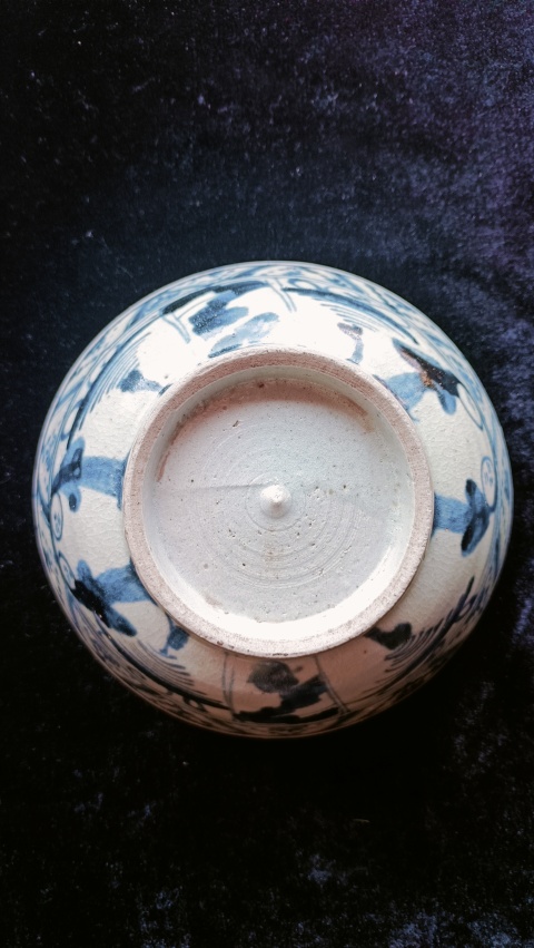 古玩陶瓷青花碗拍賣,當前價格268元