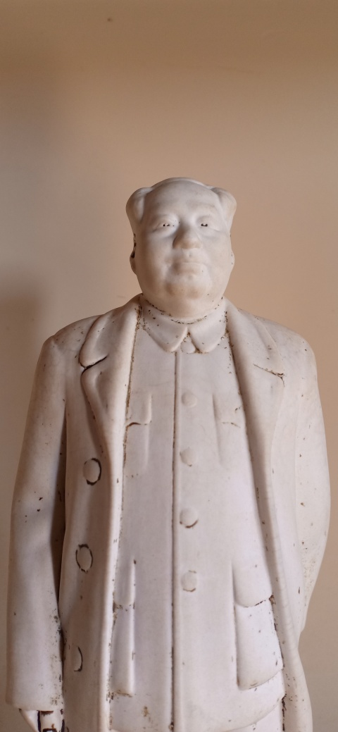 古玩陶瓷毛主席塑像拍賣,當前價格1800元