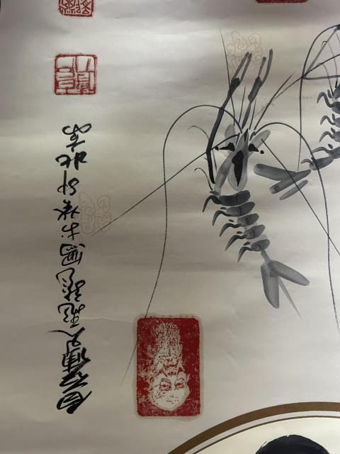 古玩字畫齊白石再傳弟子榮飛龍老師《作品》拍賣,當(dāng)前價(jià)格655元