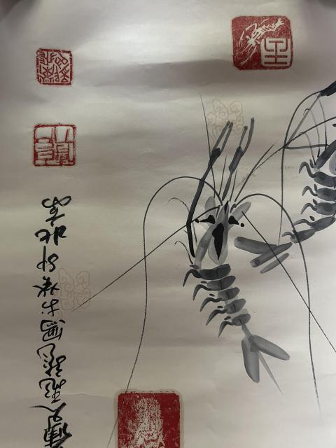 古玩字畫齊白石再傳弟子榮飛龍老師《作品》拍賣,當(dāng)前價(jià)格655元