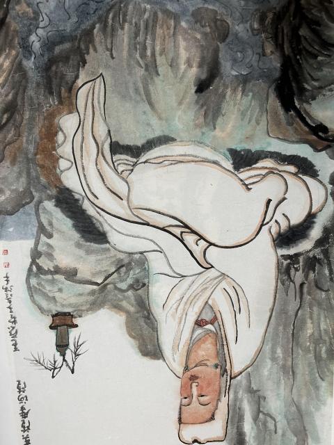 古玩字畫周晶老師觀音造像拍賣,當前價格600元