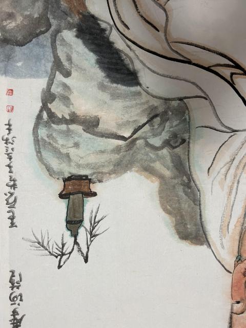 古玩字畫周晶老師觀音造像拍賣,當前價格600元
