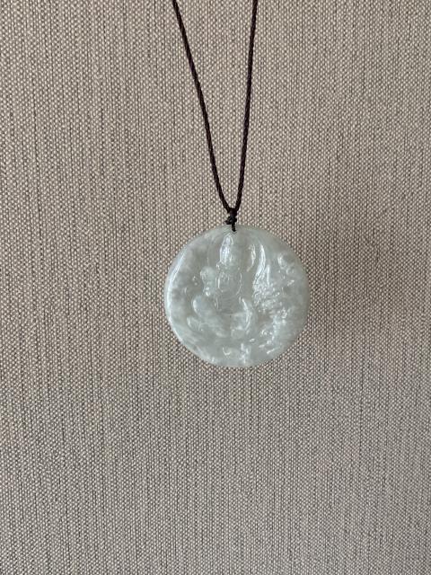 古玩玉器天然翡翠雕“觀音”掛牌拍賣，當(dāng)前價(jià)格398元