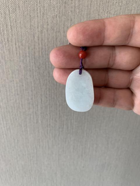 古玩玉器天然翡翠雕“觀音”掛件拍賣，當前價格220元