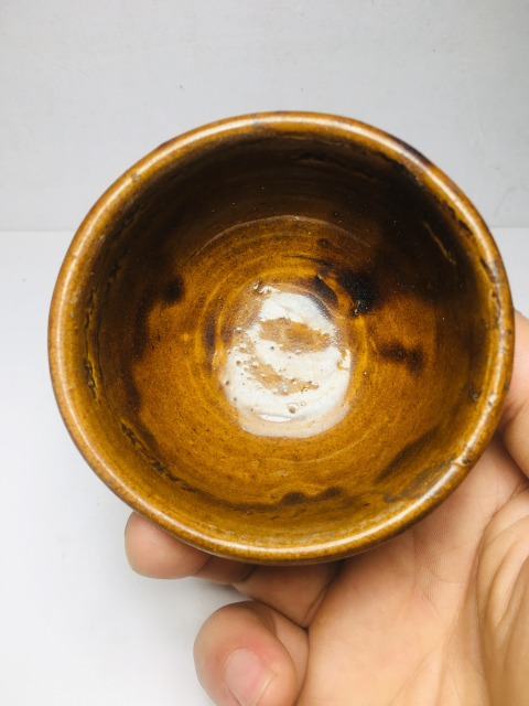 古玩陶瓷醬釉杯拍賣,當(dāng)前價格399元