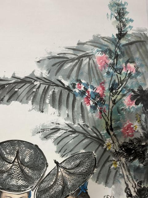 古玩字畫高貴明《仕女圖》拍賣，當前價格788元