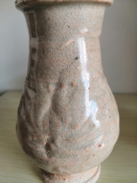古玩陶瓷云市窯印花箸瓶拍賣，當前價格4300元