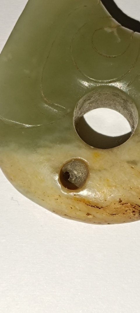 古玩玉器豬龍拍賣，當前價格3500元