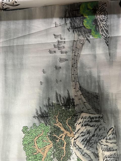 古玩字畫賓小玲《福地居安》拍賣，當前價格850元