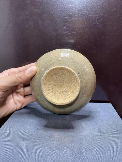 古玩陶瓷影青釉模印吉語紋高足盤拍賣，當前價格1200元