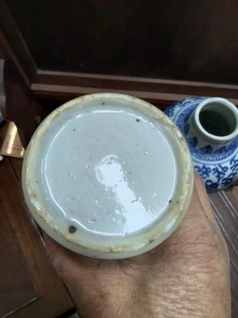 古玩陶瓷鳳眼青花雞腿瓶拍賣，當前價格10000元