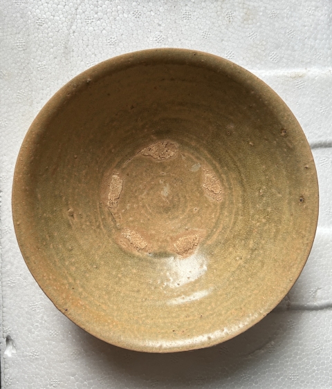 古玩陶瓷兩晉南北朝.越窯青釉碗拍賣,當前價格2680元