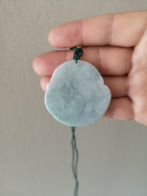 古玩玉器天然翡翠雕“普賢菩薩”掛牌拍賣,當前價格398元