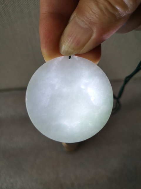 古玩玉器度母觀音牌拍賣，當前價格450元
