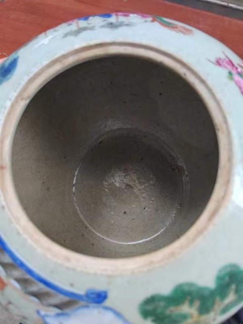 古玩陶瓷百子鬧春粉彩西瓜罐拍賣，當前價格4680元