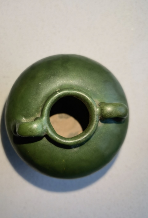 古玩陶瓷元明代綠釉陶雙系水盂（股市都沒(méi)它綠）拍賣(mài)，當(dāng)前價(jià)格2200元