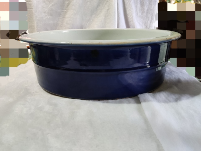 古玩陶瓷霽藍(lán)釉洗手盆拍賣,當(dāng)前價(jià)格39988元