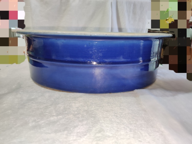 古玩陶瓷霽藍(lán)釉洗手盆拍賣,當(dāng)前價(jià)格39988元