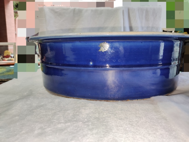 古玩陶瓷霽藍(lán)釉洗手盆拍賣,當(dāng)前價(jià)格39988元