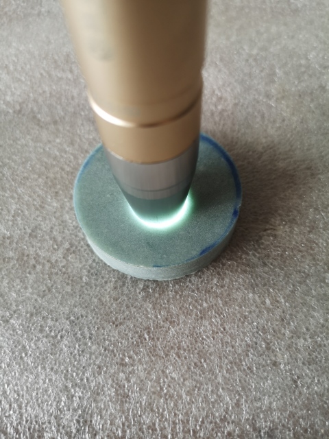 古玩玉器天然翡翠鐲芯料拍賣，當前價格555元