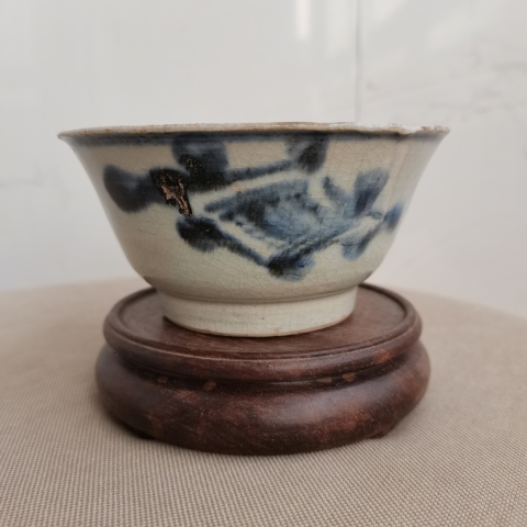 古玩陶瓷青花碗拍賣,當前價格0元