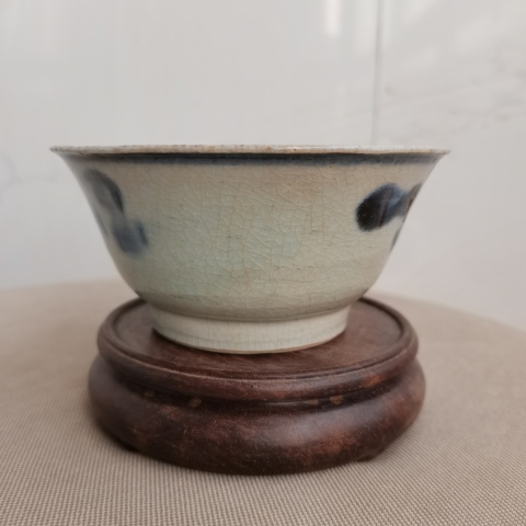 古玩陶瓷青花碗拍賣,當前價格0元