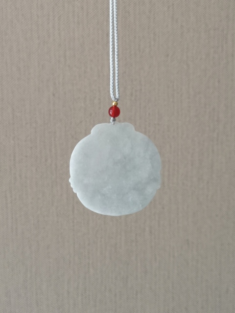 古玩玉器天然翡翠“虛空藏菩薩”掛牌拍賣，當前價格480元