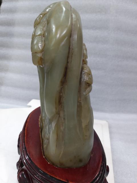 古玩雜項和田玉雕山子擺件拍賣,當前價格5880元