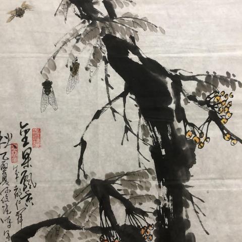 古玩字畫(huà)已故名家周仁輝、何俊德老師收藏級(jí)精品拍賣(mài),當(dāng)前價(jià)格499元