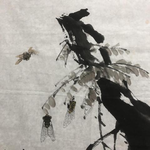 古玩字畫(huà)已故名家周仁輝、何俊德老師收藏級(jí)精品拍賣(mài),當(dāng)前價(jià)格499元