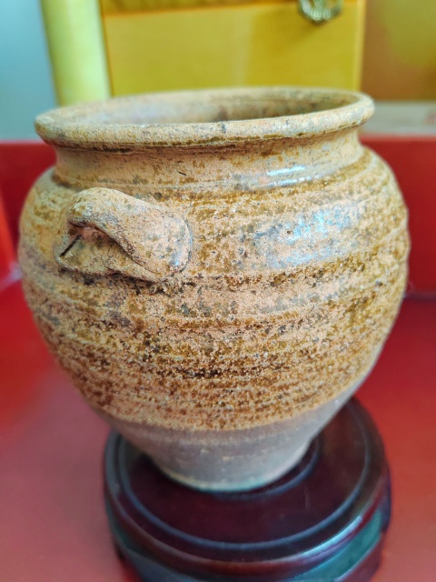 古玩陶瓷隋唐.唐黃釉雙系罐拍賣,當(dāng)前價格2680元