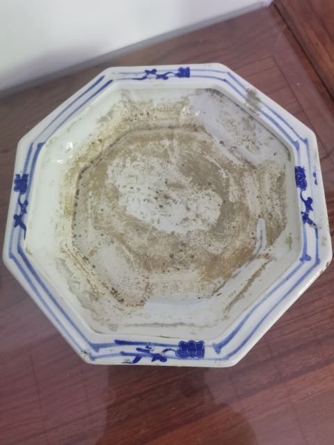 古玩陶瓷花盆拍賣，當前價格360元