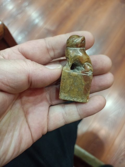 古玩雜項晚清民國獅子擺件拍賣,當前價格900元