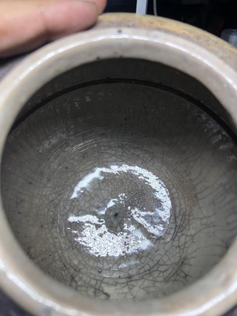 古玩陶瓷明末清初玉化黃哥釉大罐拍賣,當前價格0元