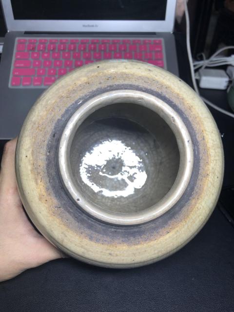 古玩陶瓷明末清初玉化黃哥釉大罐拍賣,當前價格0元