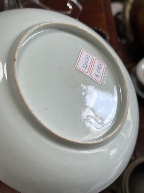 古玩陶瓷清代蝴蝶紋粉彩盤(細(xì)路精品)拍賣,當(dāng)前價(jià)格3000元