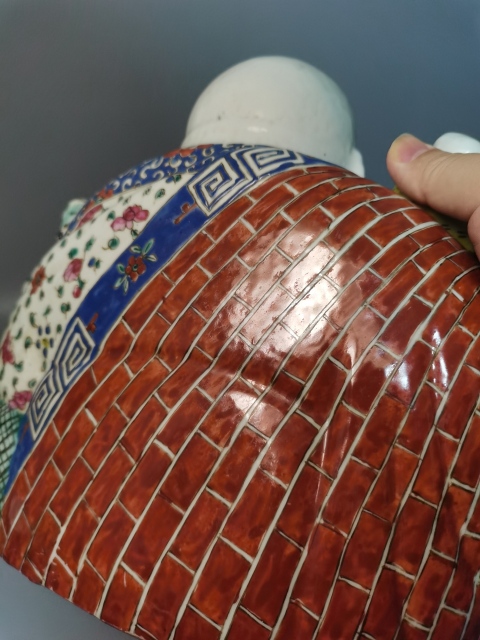 古玩陶瓷【精品五子佛】民國時(shí)期粉彩五子佛塑像拍賣,當(dāng)前價(jià)格18600元