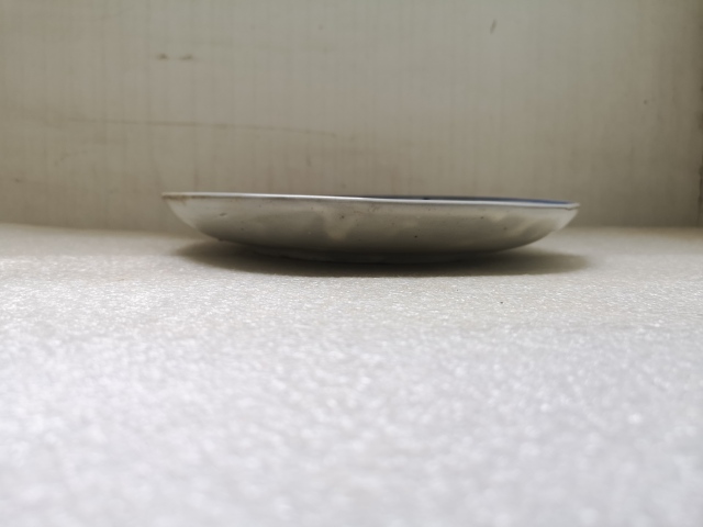 古玩陶瓷清末民國青花盤拍賣,當前價格480元