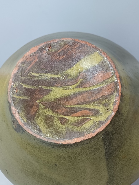 古玩陶瓷明末清初?茶葉沫釉飛碟罐拍賣，當前價格2300元
