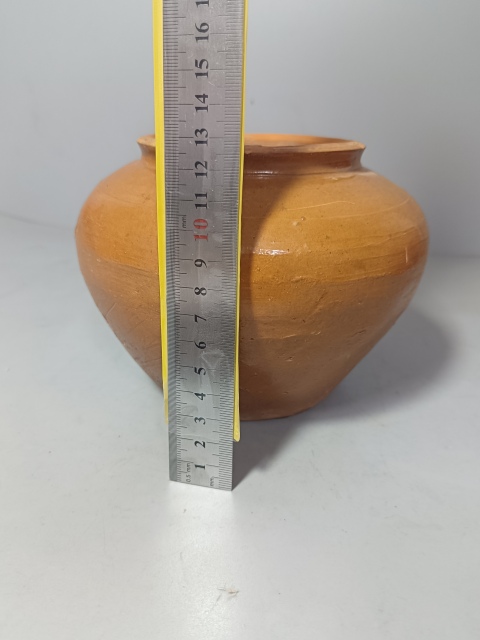 古玩陶瓷漢代?黃釉罐拍賣，當前價格980元