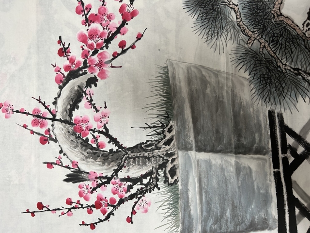 古玩字畫(huà)李秀芝老師精品《博古花鳥(niǎo)》拍賣(mài),當(dāng)前價(jià)格588元