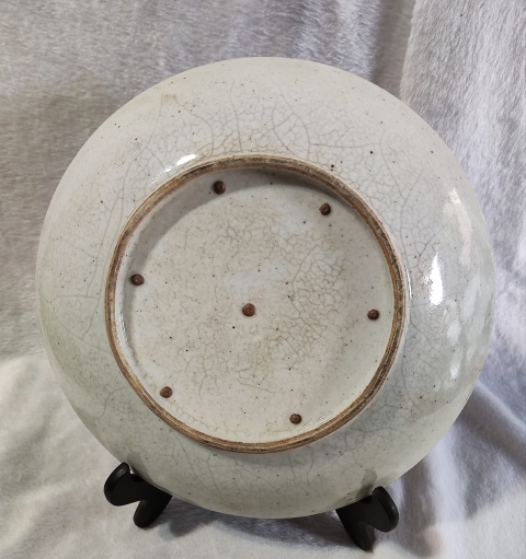 古玩雜項哥釉七星盤拍賣,當前價格498元