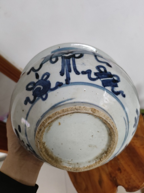 古玩陶瓷乾隆青花博古大香爐拍賣,當前價格1300元