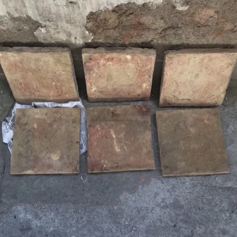 古玩雜項花磚六塊拍賣,當前價格2580元