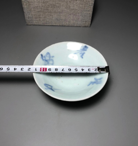 古玩陶瓷(已保真)青花高足盤拍賣,當前價格2888元