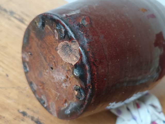 古玩陶瓷清中鈞紅釉觀音瓶拍賣，當前價格4600元